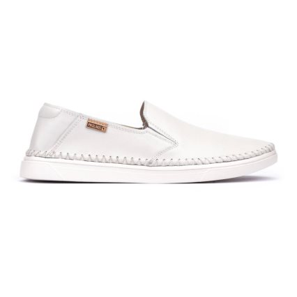 Men's Pikolinos ALICANTE Moccasins White | NZ H385710